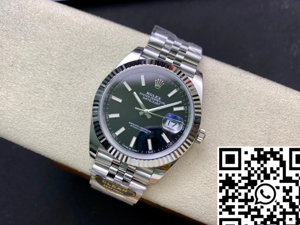 Datejust Rolex M126334-0018 Clean Black Factory Dial 0909